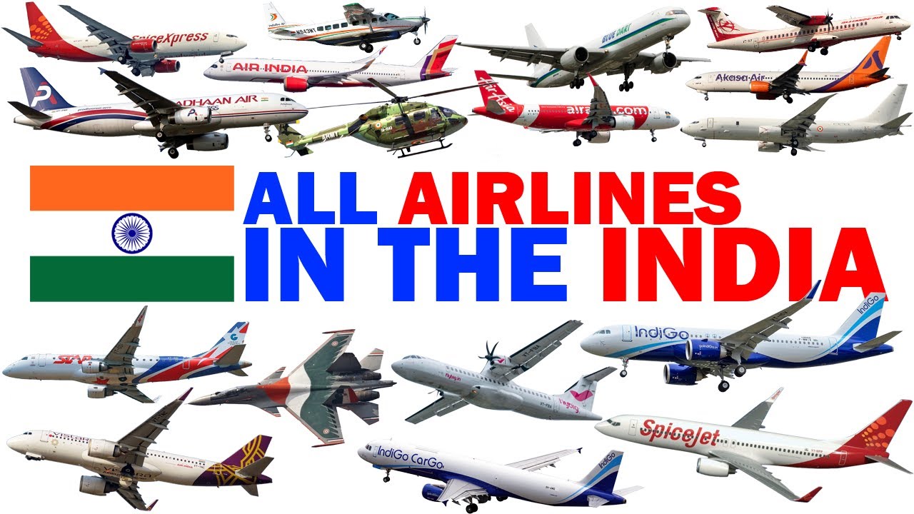 All Airlines, Aircraft in INDIA | IndiGo, Air India, Air India Express, Vistara, Akasa Air  & More!