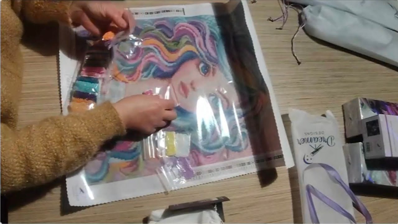 Unboxing Dreamer Designs (Diamond Painting)