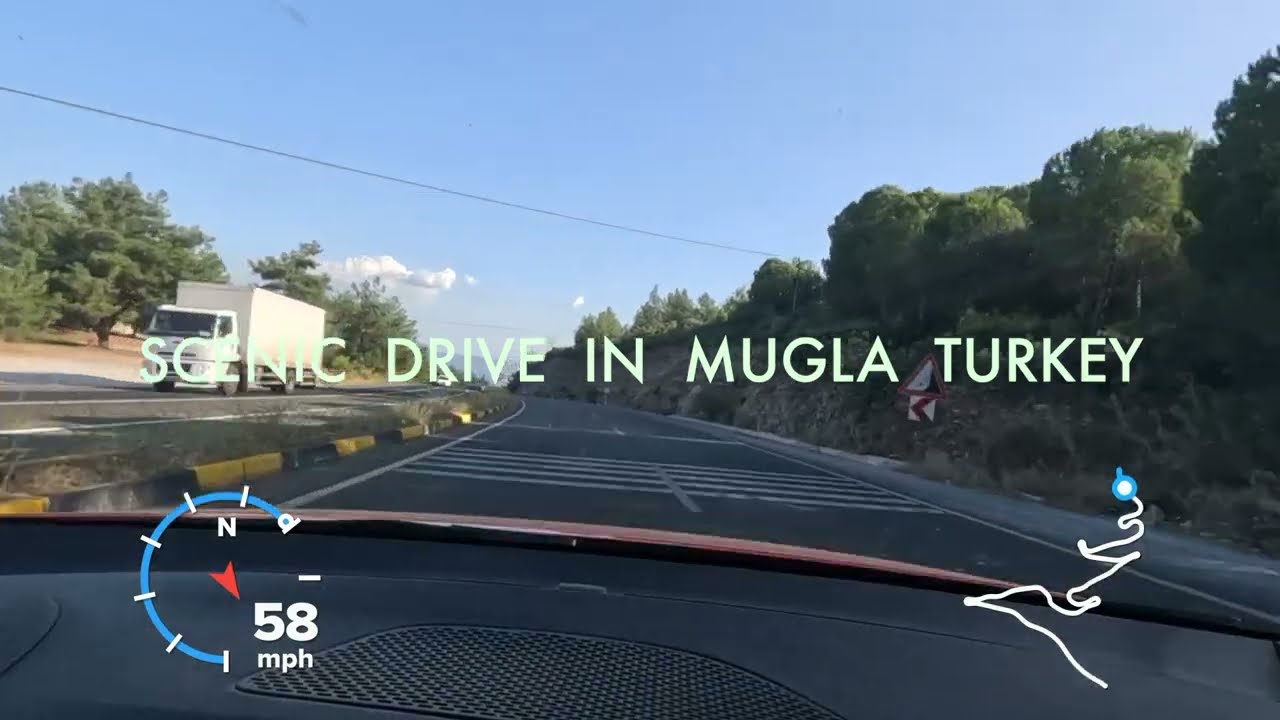 Scenic Drive in Mugla Turkey | Turkey Road Venture S1 Ep5 | The Road Ventures
