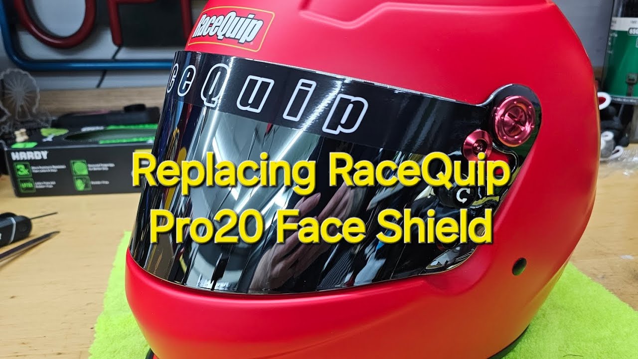 Replacing RaceQuip Pro20 Face Shield