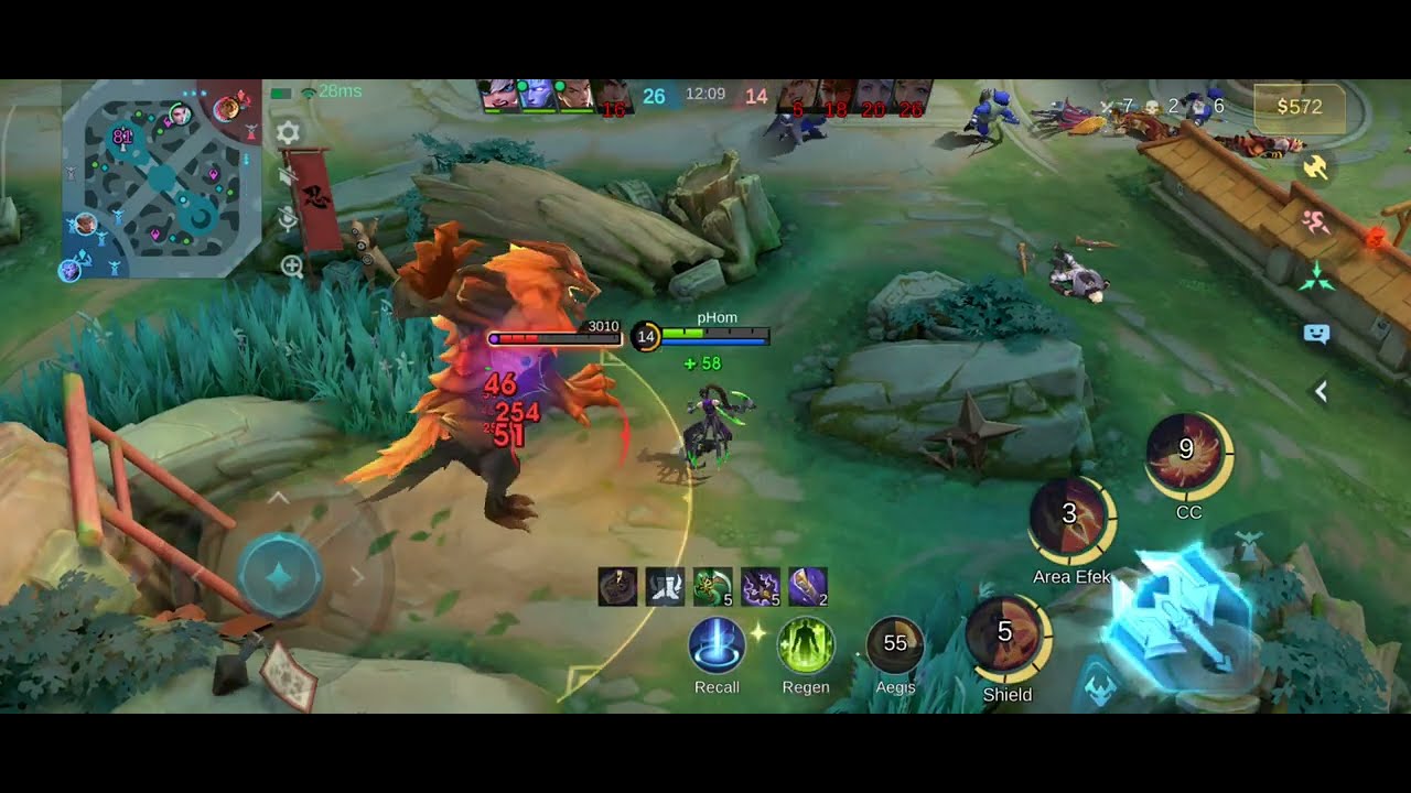 Seru ga sih, maen game barbar tapi masih bisa MPV di mobile legends