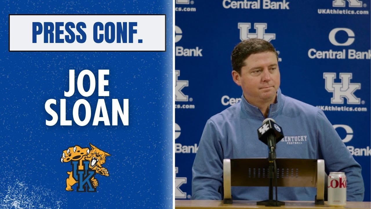 Kentucky's New Offensive Coordinator Joe Sloan holds introductory press conference