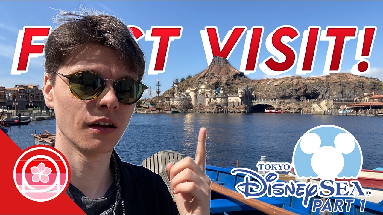 Our FIRST EVER VISIT to Tokyo DisneySea | Riding Tower of Terror, Eating Crazy Food, & More 2025