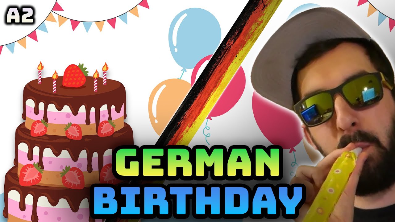 Happy Birthday in German (A2): Lyrics, Translation & Birthday Phrases