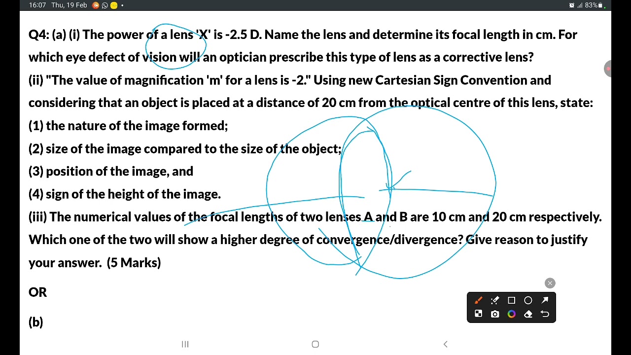 Lens Numericals Explained | Power, Focal Length & Magnification | Class 10 Physics