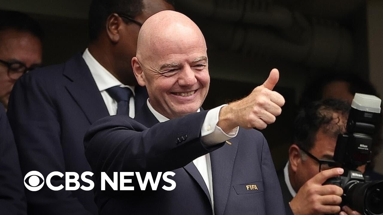 FIFA president reacts to Trump's red card phone call controversy