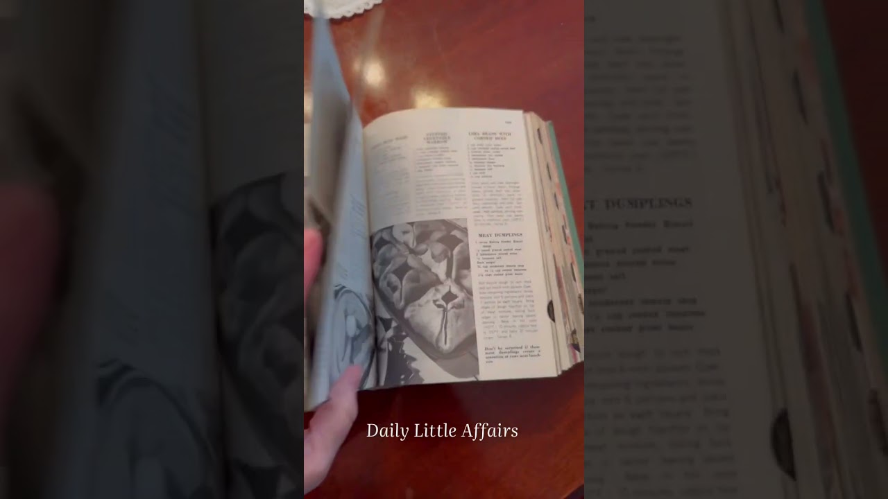 I love old cookbooks! #cookbooks #oldbooks #cookingathome #bakingislife #bakingathome #homemaking