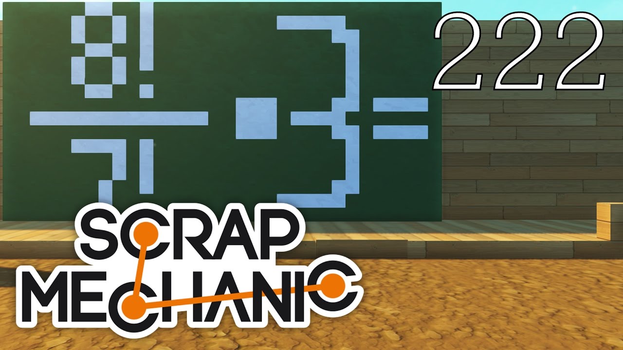 🔥 Scrap Mechanic [#222] ZADANIE MATEMATYCZNE? CO TO DLA MNIE! Mapa by Limono