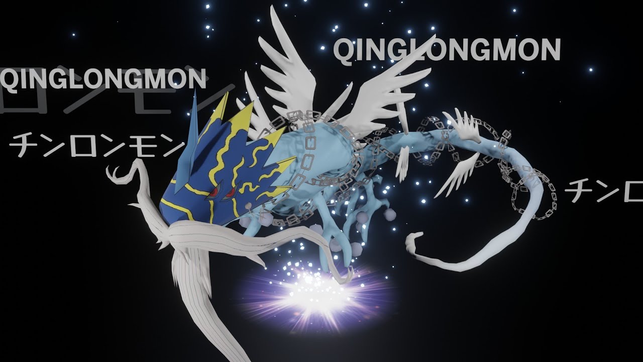 Qinglongmon (Azulongmon) Full Evolution