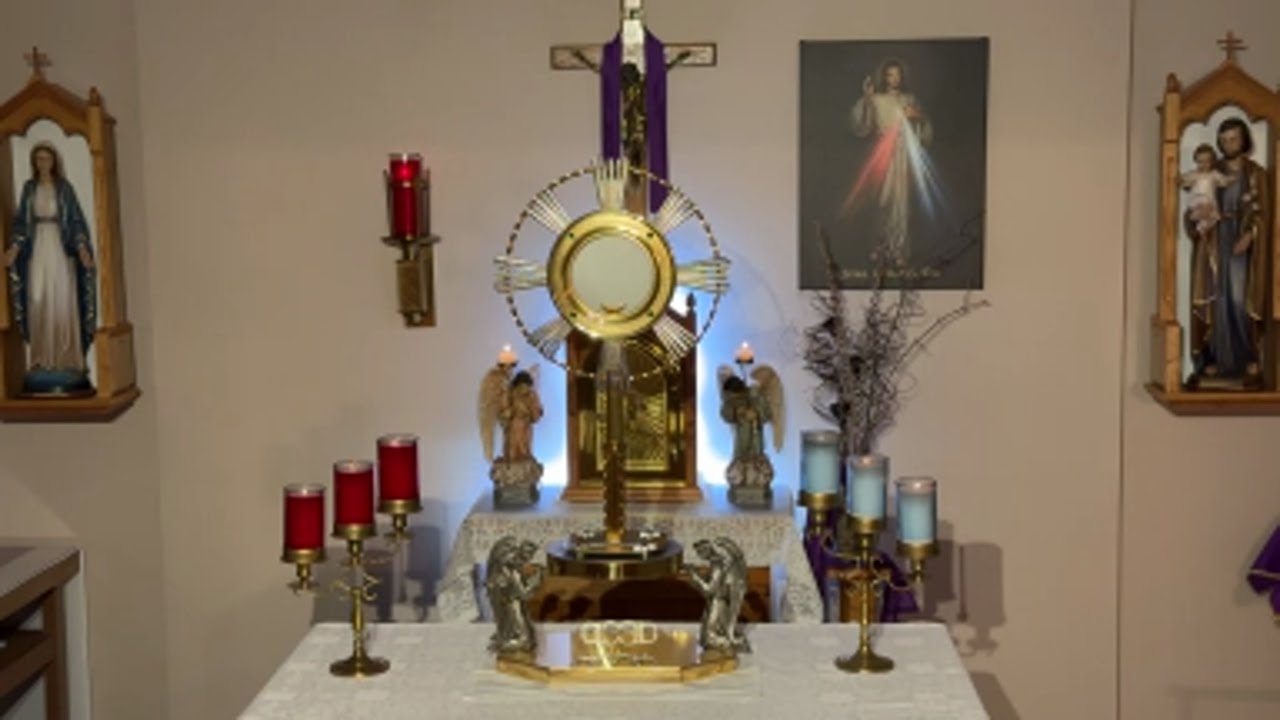LIVE Eucharistic Adoration - Sisters of Divine Mercy