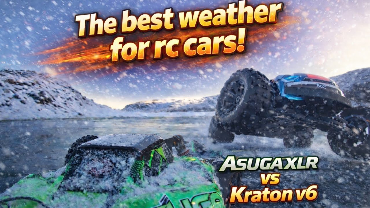 CORALLY AND ARRMA TAKE TO THE SNOW! 