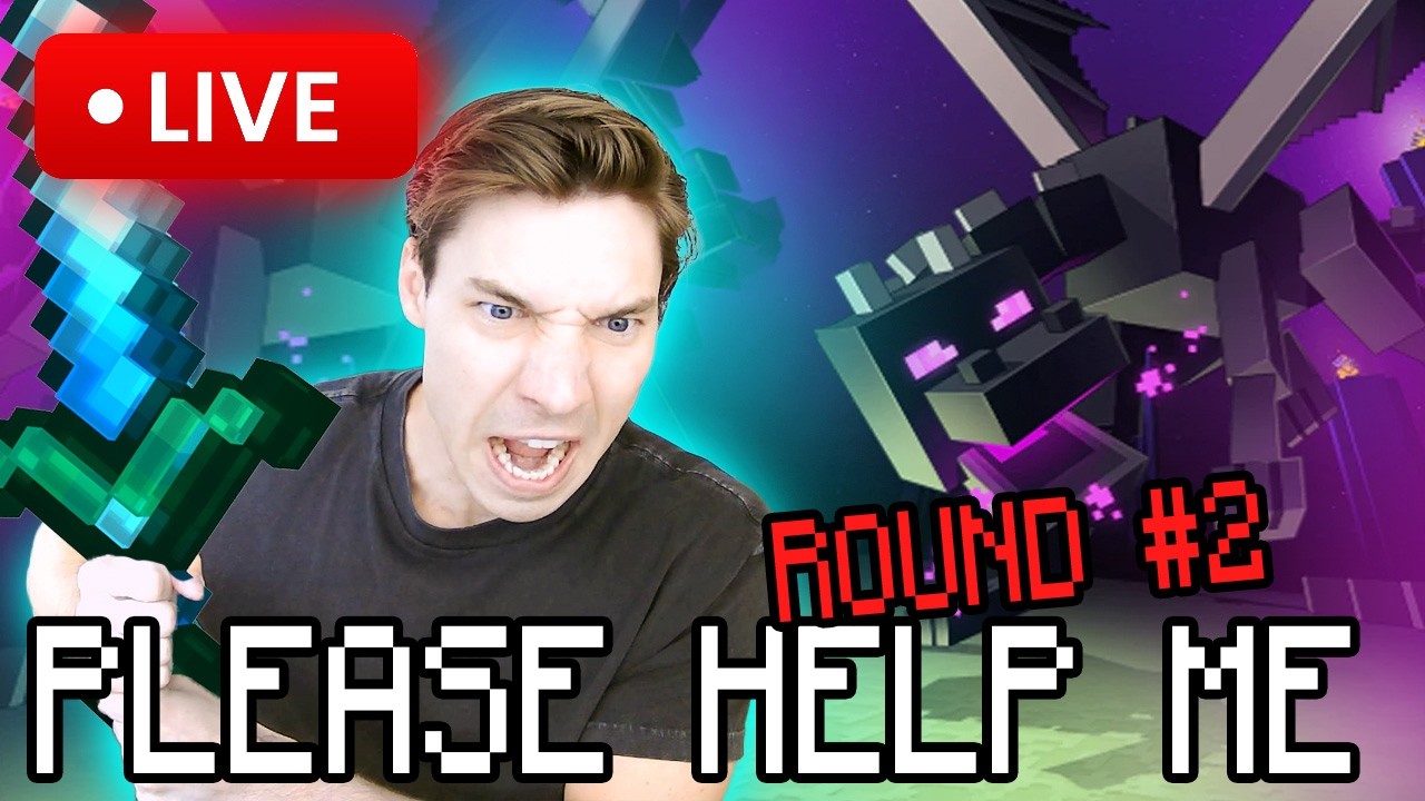 3 (New) Subscribers Help Me Beat Minecraft ⛏️🪄🧟‍♀️ (The Sequel)