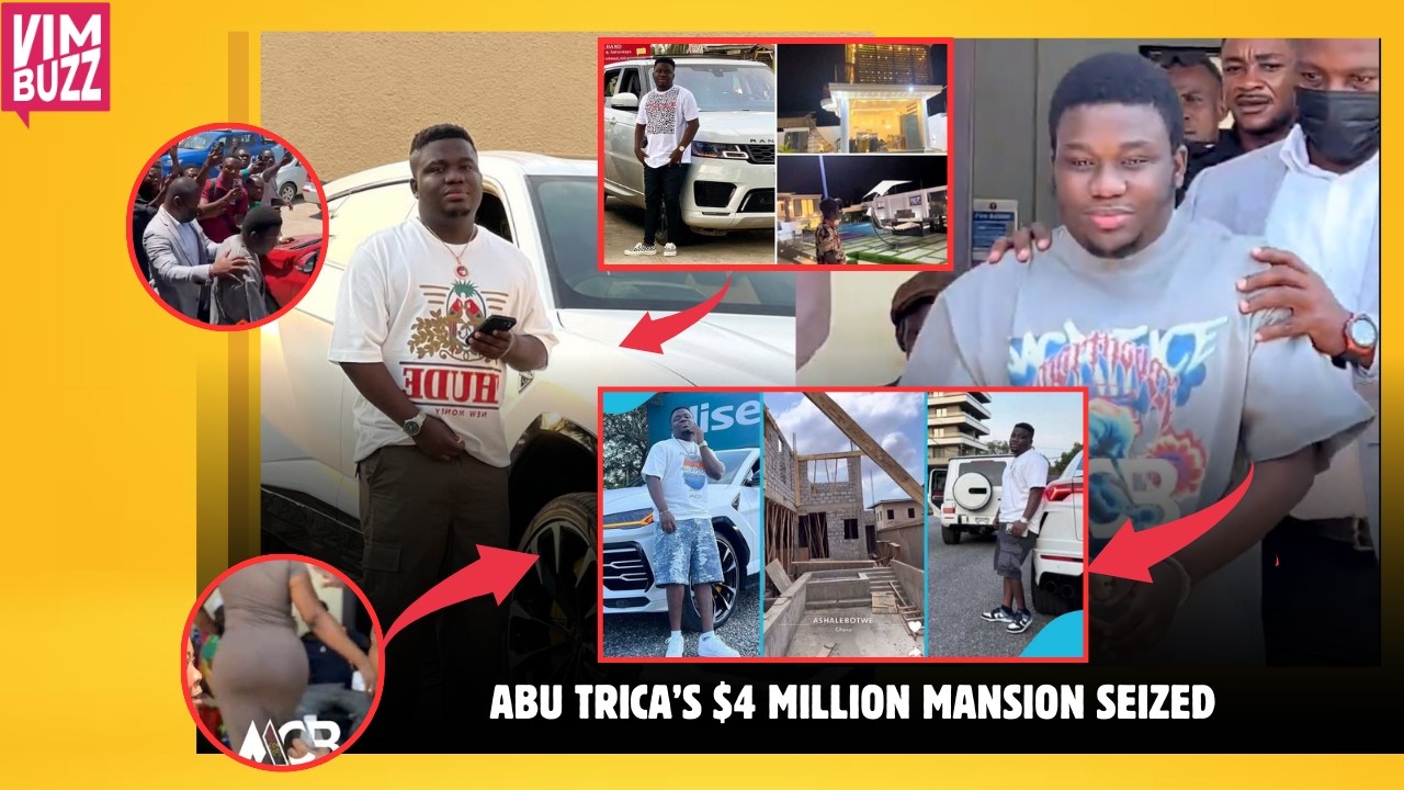Abu Trica's $4.2 million Mansion In Swedru Seized By FBI & EOCO + Juju Woman Cur$e FBI For Abu Trica