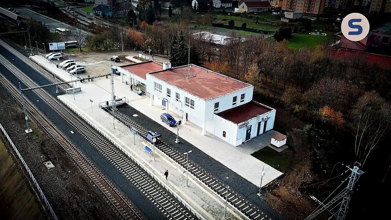 Skanska:  Elektrizace trati Kadaň Prunéřov - Kadaň
