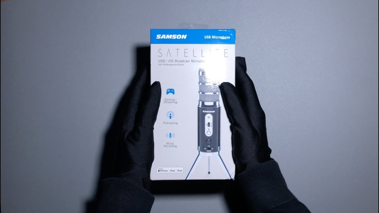 Samson Satellite Unboxing | ASMR