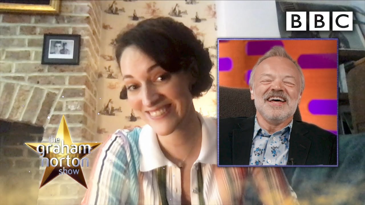 Phoebe Waller-Bridge's hilariously X-RATED wall art revealed! | The Graham Norton Show - BBC