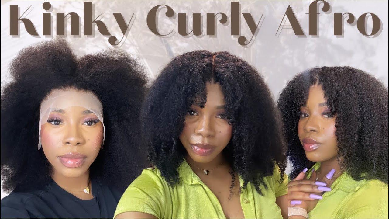 ОБЯЗАТЕЛЬНО К ПРОСМОТРУ: парик Kinky Curly Afro от Nicey Wigs