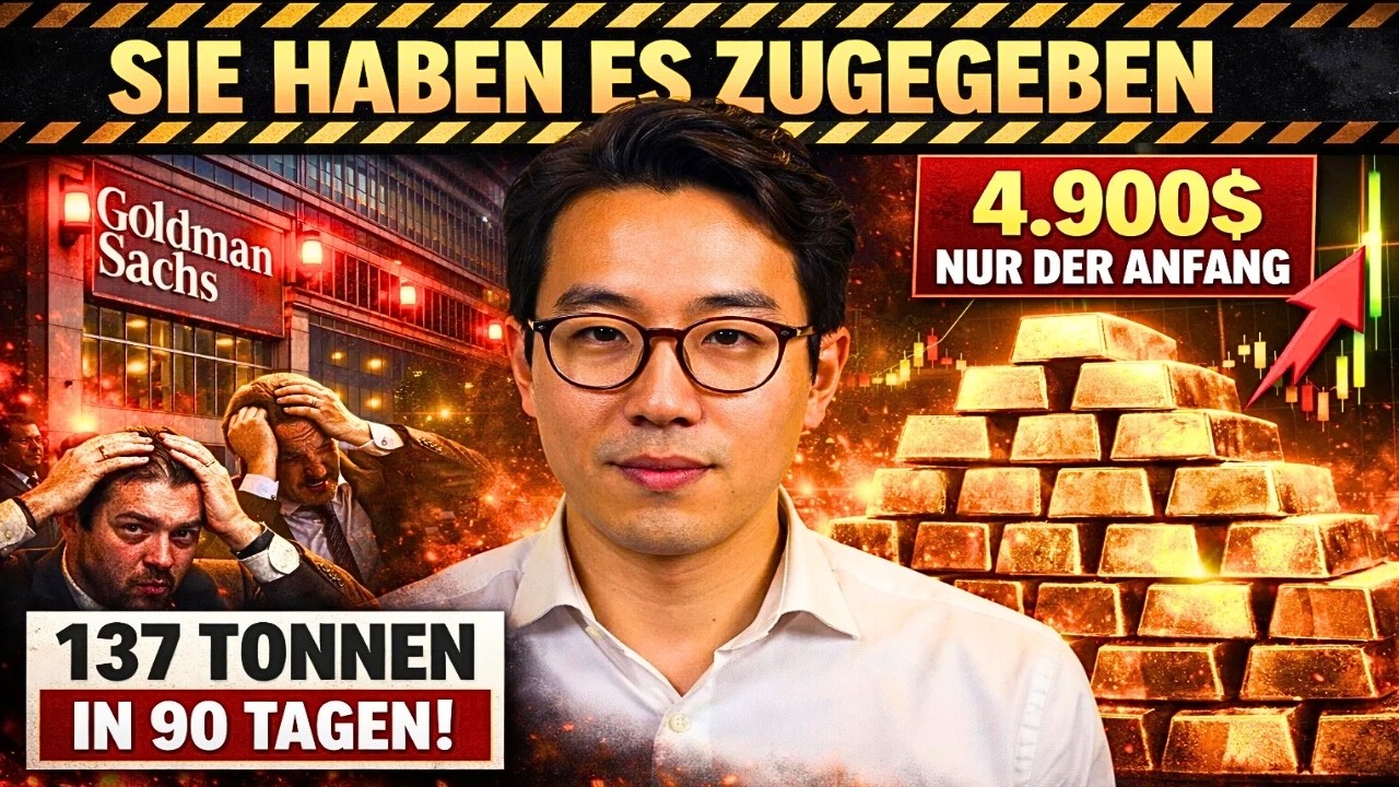 SIE HABEN ES ZUGEGEBEN: Goldman Sachs prognostiziert Gold bei 4.900$ – Was sie dir NICHT erzählen