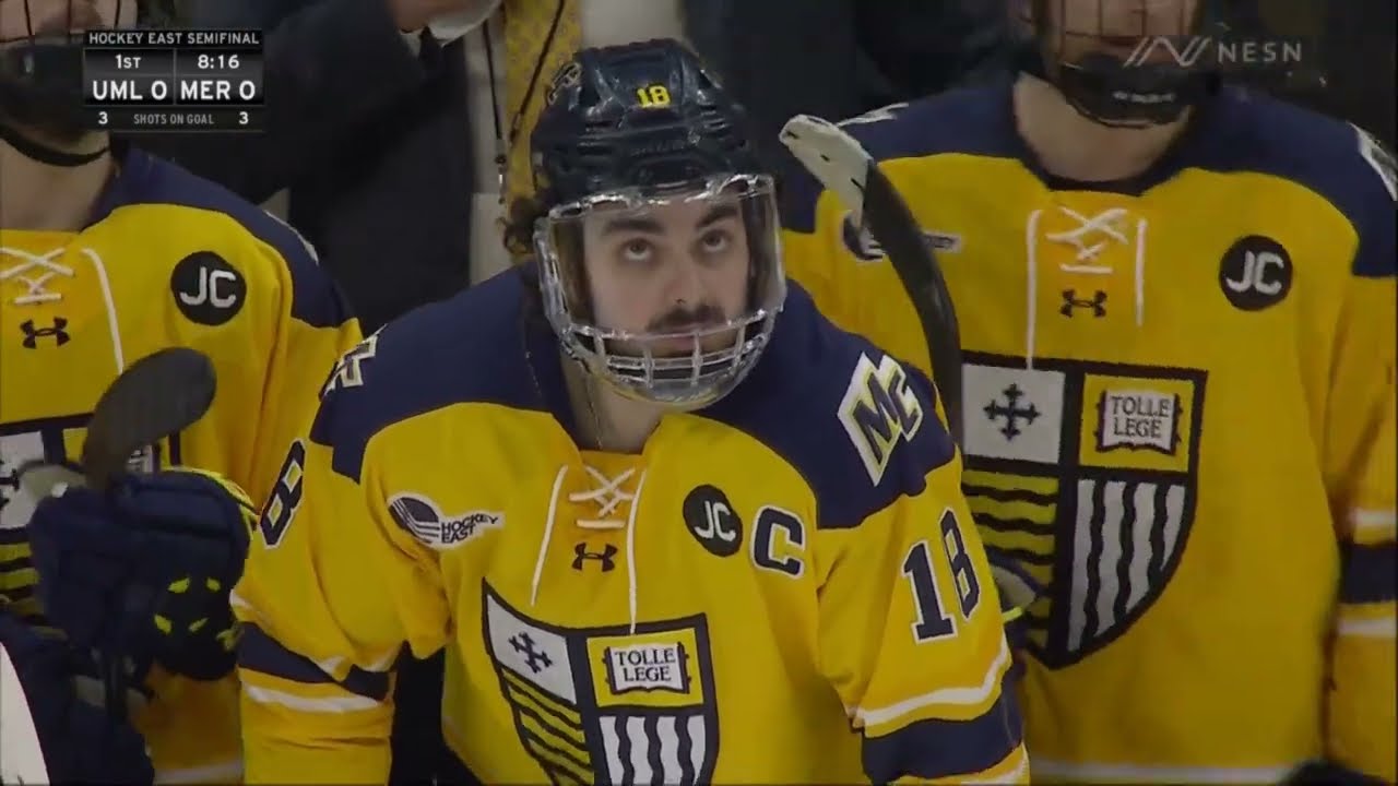 2023 Hockey East Semifinals - Merrimack vs. UMass Lowell Highlights