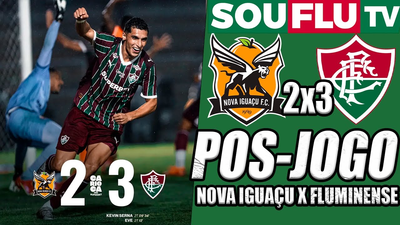 FICA SERNA? Pós jogo Nova Iguaçu 2X3 Fluminense: Campeonato Carioca 2026