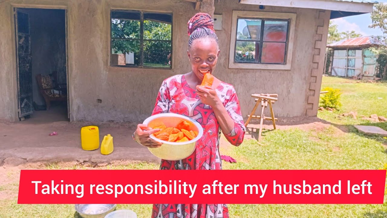 African Woman’s Routine Cleaning My Home, Cooking Mandazi & Playing with My Child in Our Compound ❤️