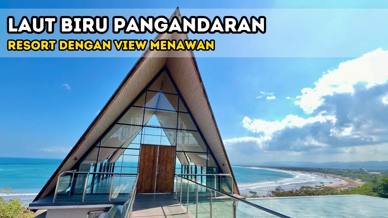 Laut Biru Hotel Resort Pangandaran || Hotel *3 di antara 2 pantai..HARUS NONTON biar ga nyesel...!!!