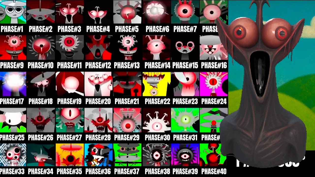 Incredibox Sprunki - Phases 1 - Phase 444 360° - (Bonus Mode)
