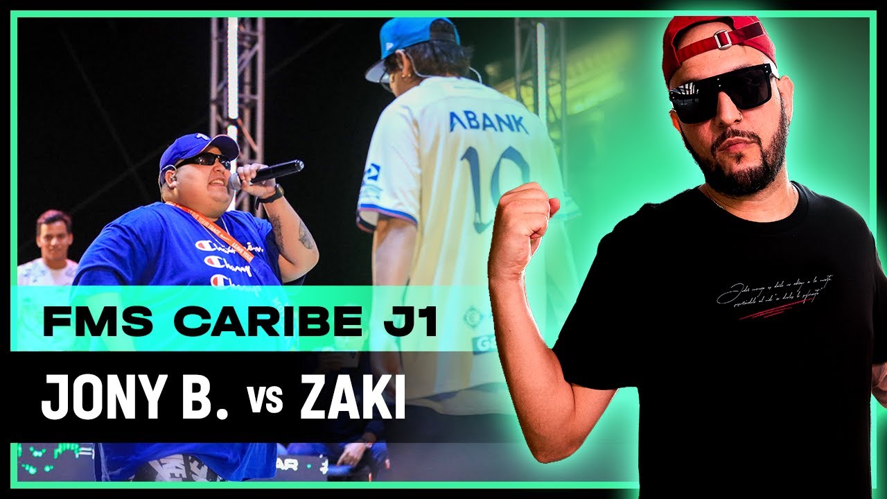 🤣 QUÉ POCA VERGÜENZA | JONY BELTRÁN VS ZAKI EN FMS CARIBE J1 2023