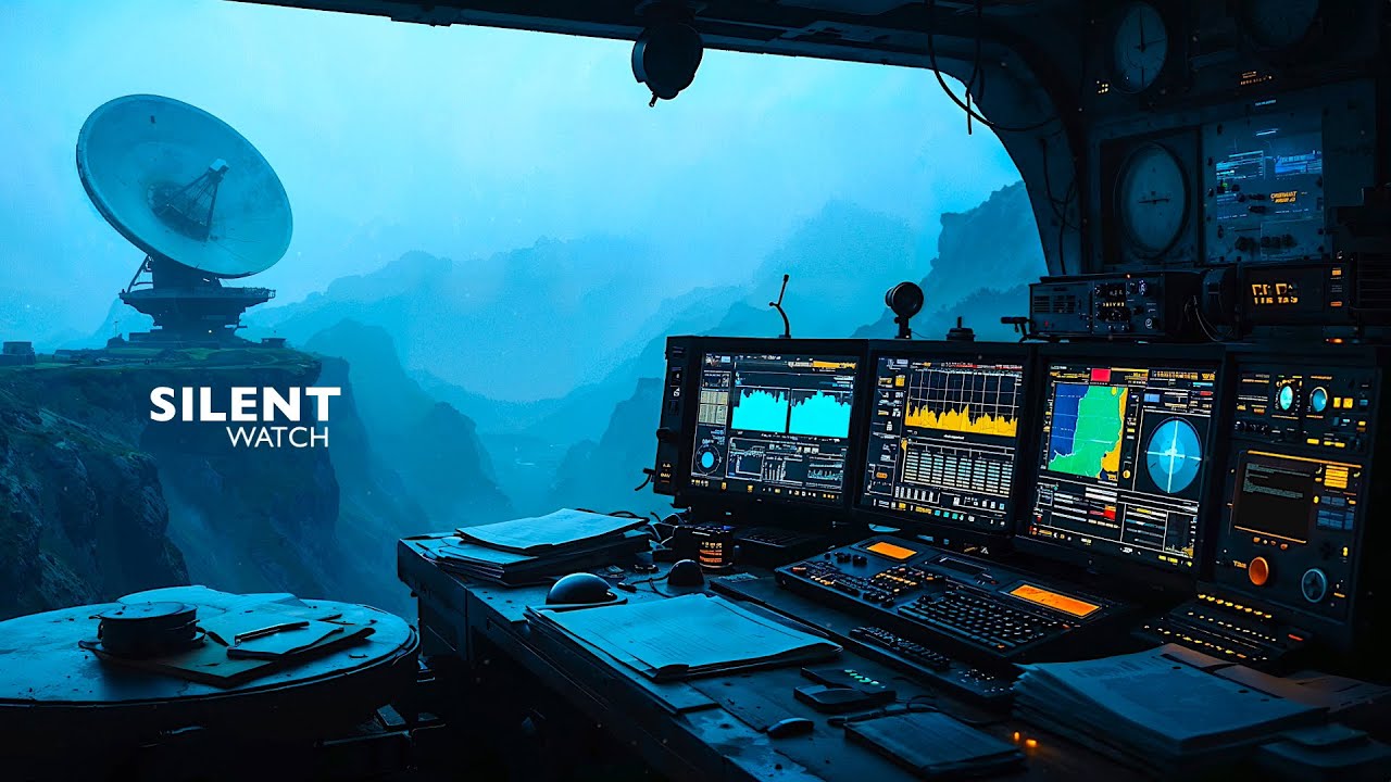 SILENT Watch | Mysterious Sci-Fi Ambience for Focus, Study & Sleep 4K