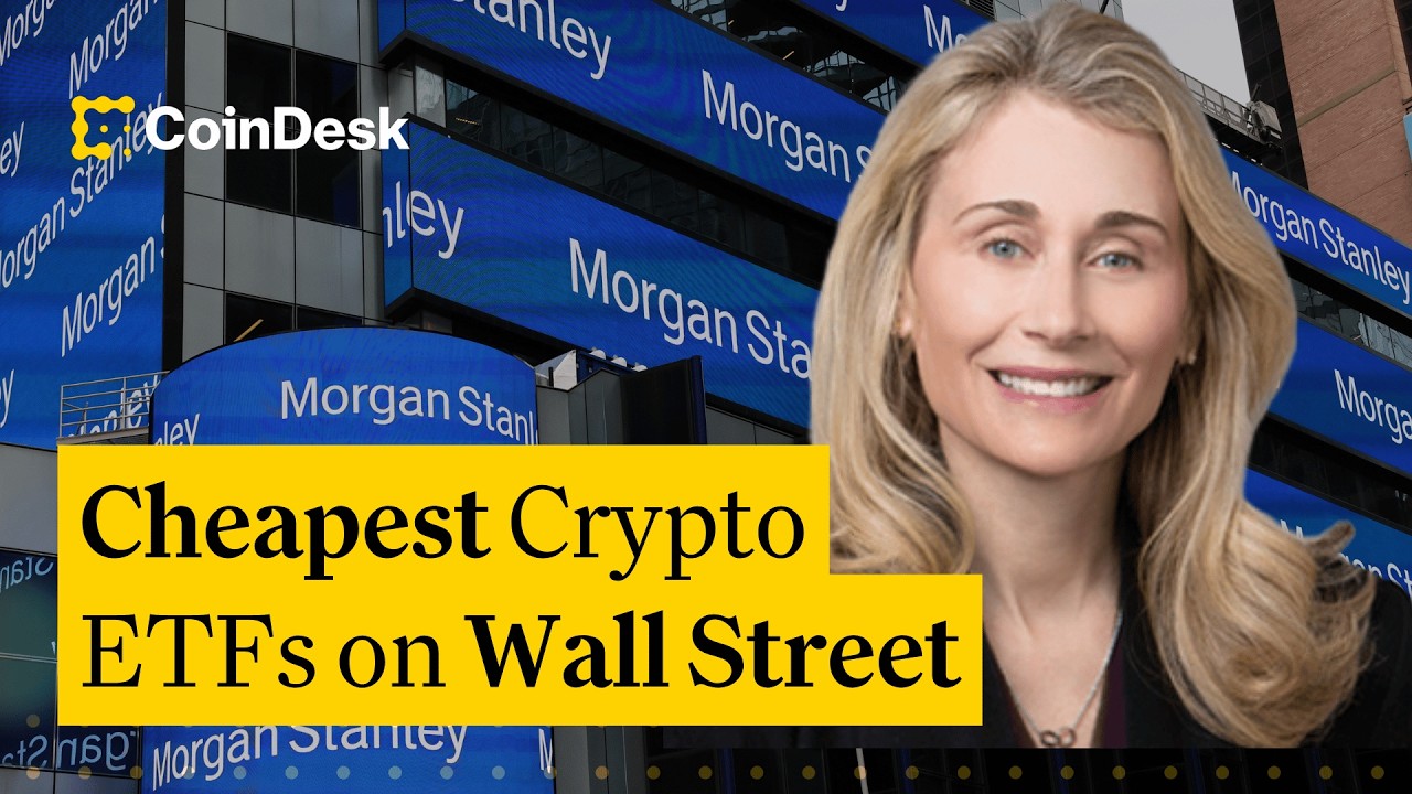 Morgan Stanley Launches Cheapest Ether and Solana ETFs