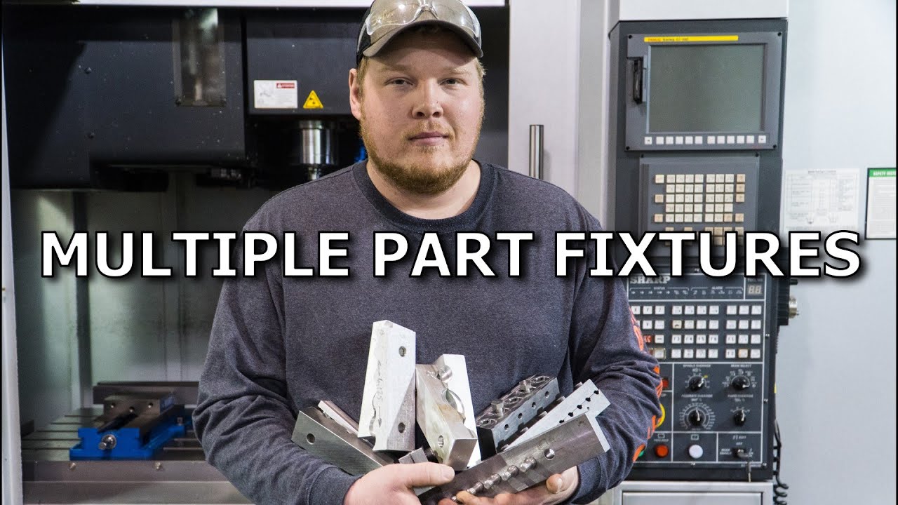 How to Use Multiple Part Fixtures for Machining || MICHIGAN MACHINISTS