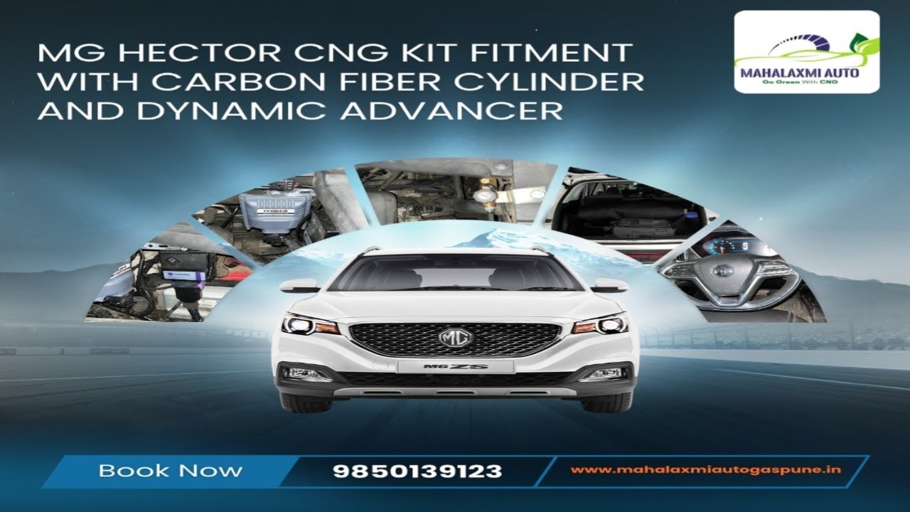 MG HECTOR Best Cng Fitment With Type 4 Cylinder | #rtoapproved #dynamicadvancer #mijocngkit