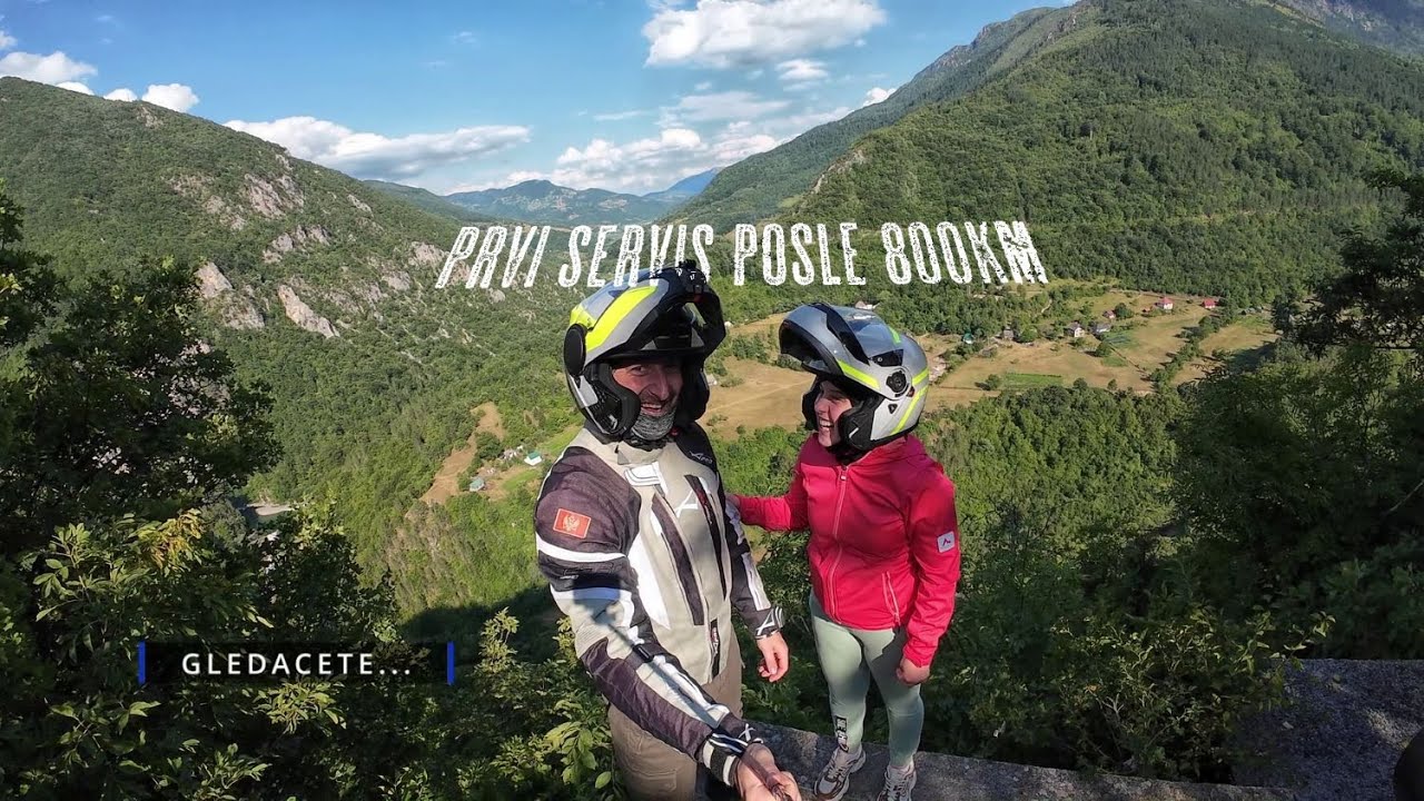 ŠTA SE DESILO POSLIJE 800km? Servis i vožnja po selima sjevera 🇲🇪