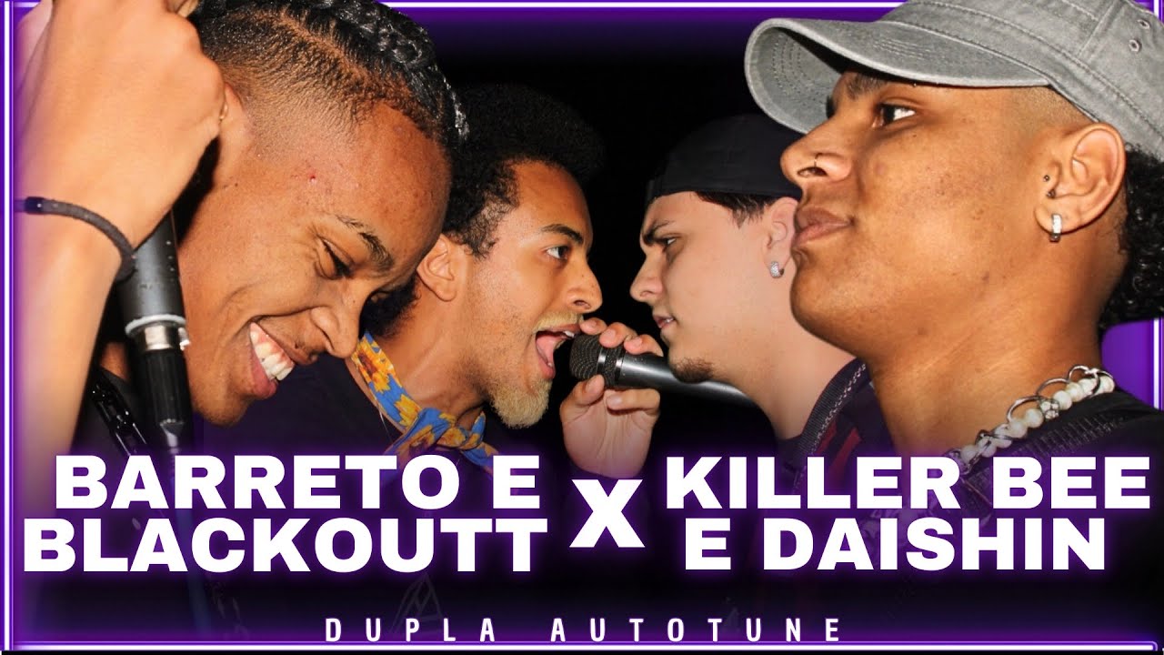 (FLOW DO VEIGH 🥵) BARRETO E BLACKOUTT X KILLER BEE E DAISHIN | 1º FASE | AUTOTUNE | 103ª | BDL