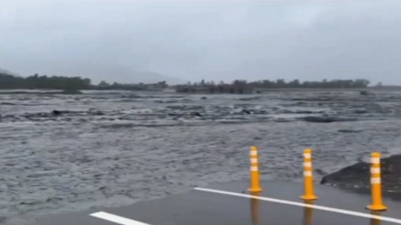 Taiwan launches emergency response as deadly typhoon bears down on the island&rsquo;s west coast