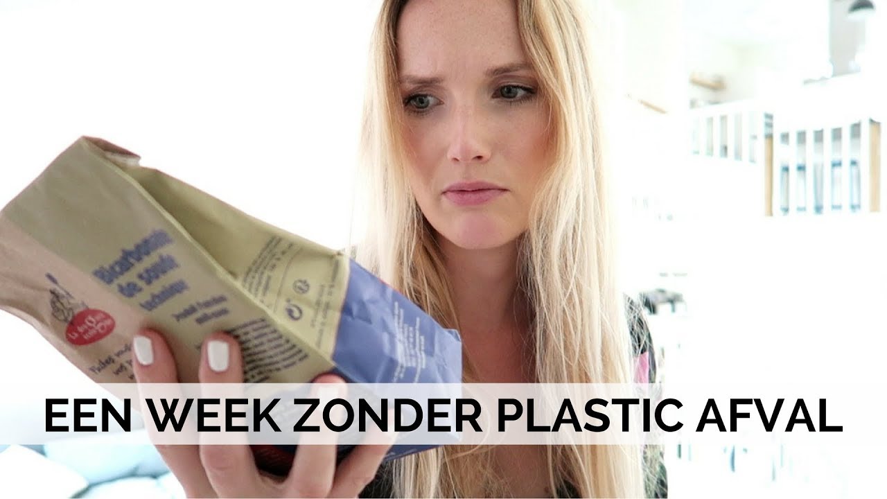 Dit gebeurt er als je een week geen plastic afval produceert