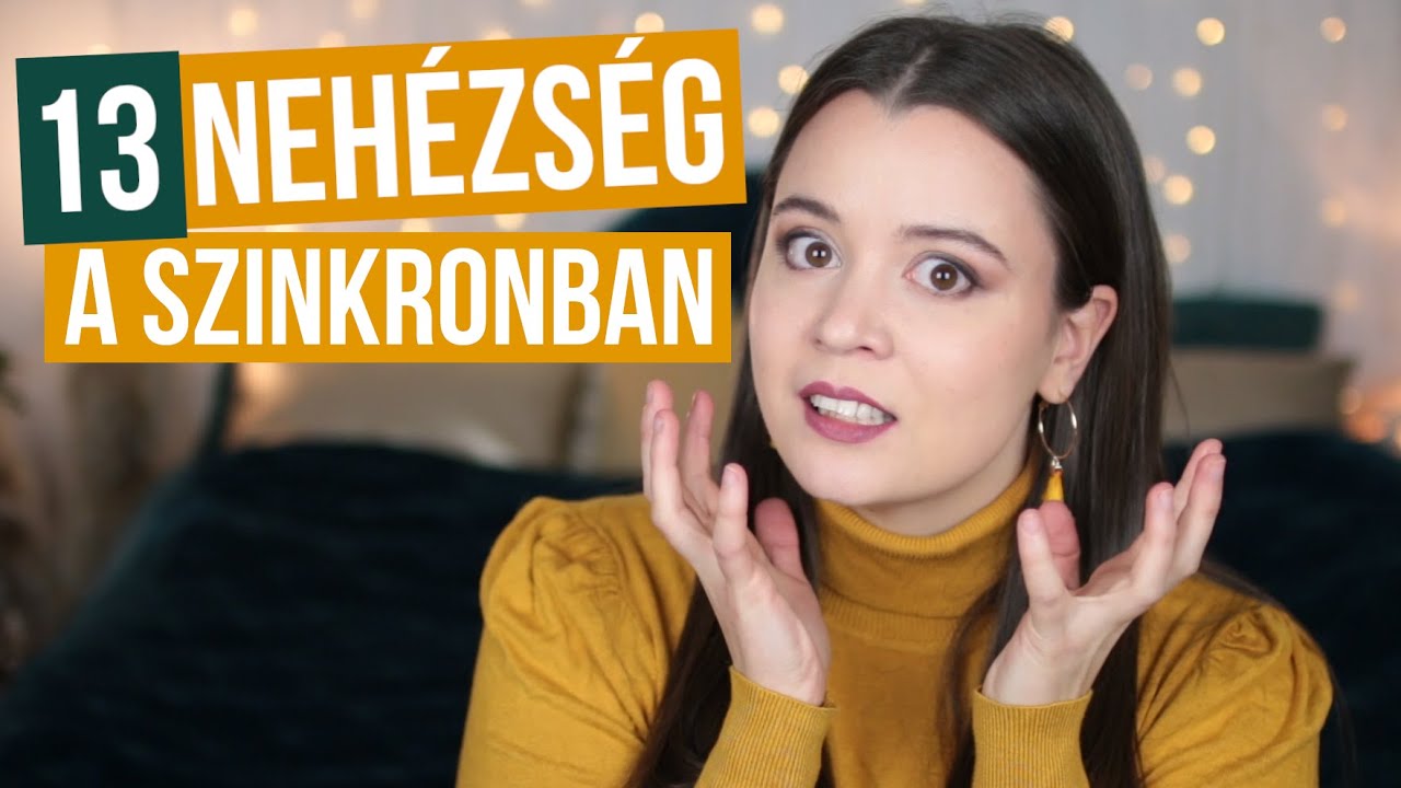 13 nehézség a szinkronban ⭐️ Luca