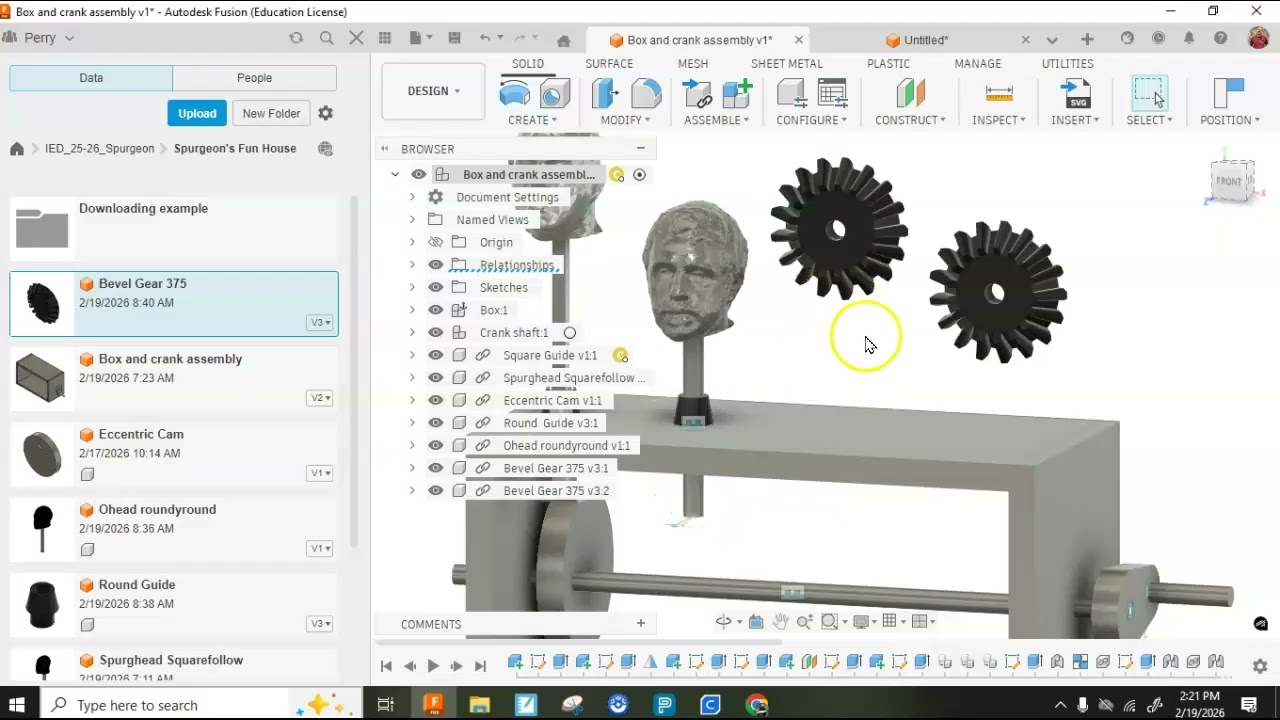 Part 2 Bevel gears