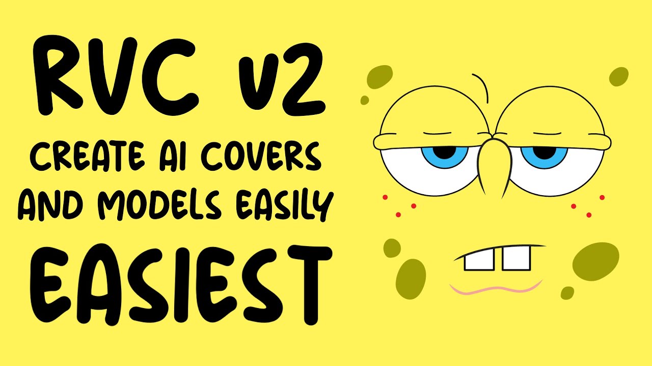 How to make AI covers and AI models with RVC v2 (EASIEST WAY) 🤖 Clone any voice with AI in minutes!