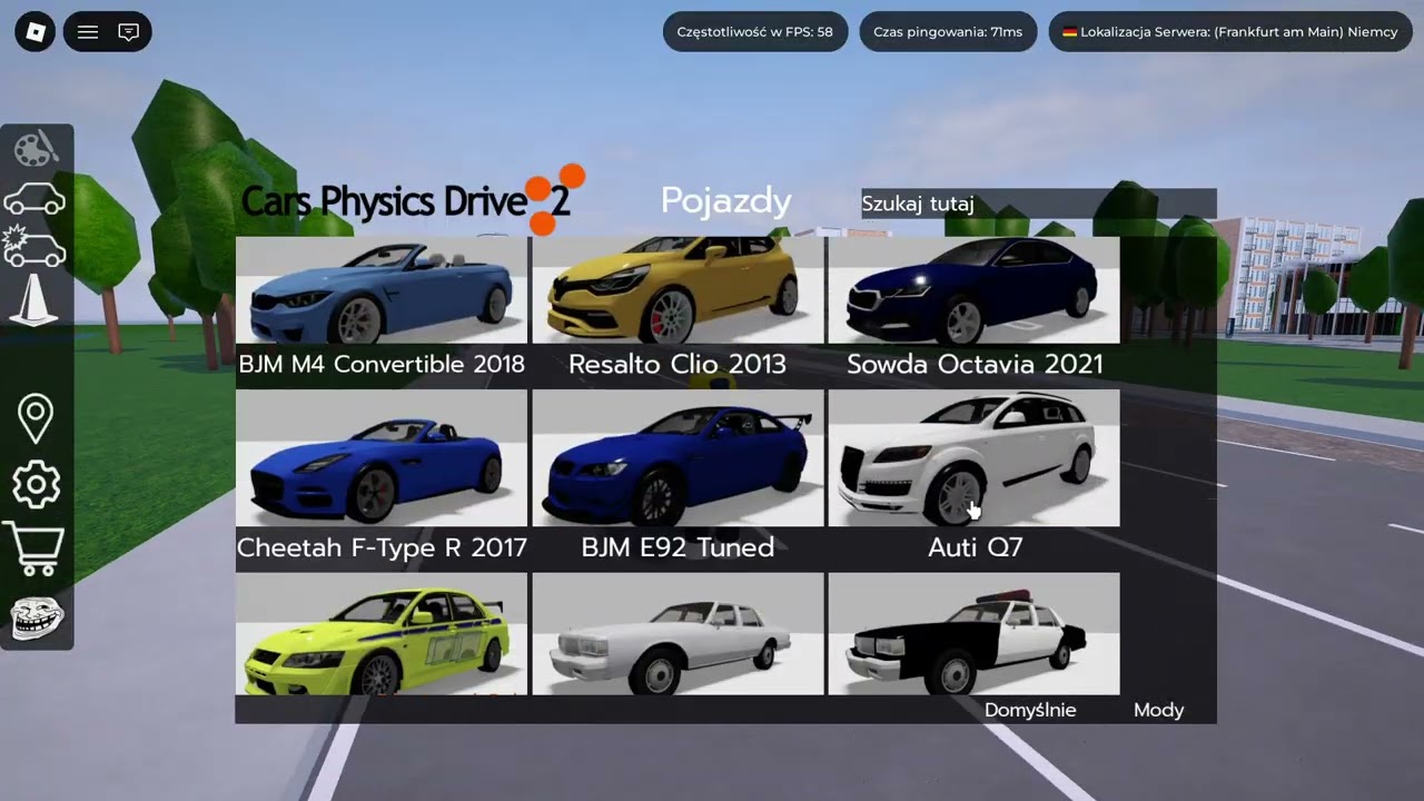 Cars Physics Drive 2 Roblox