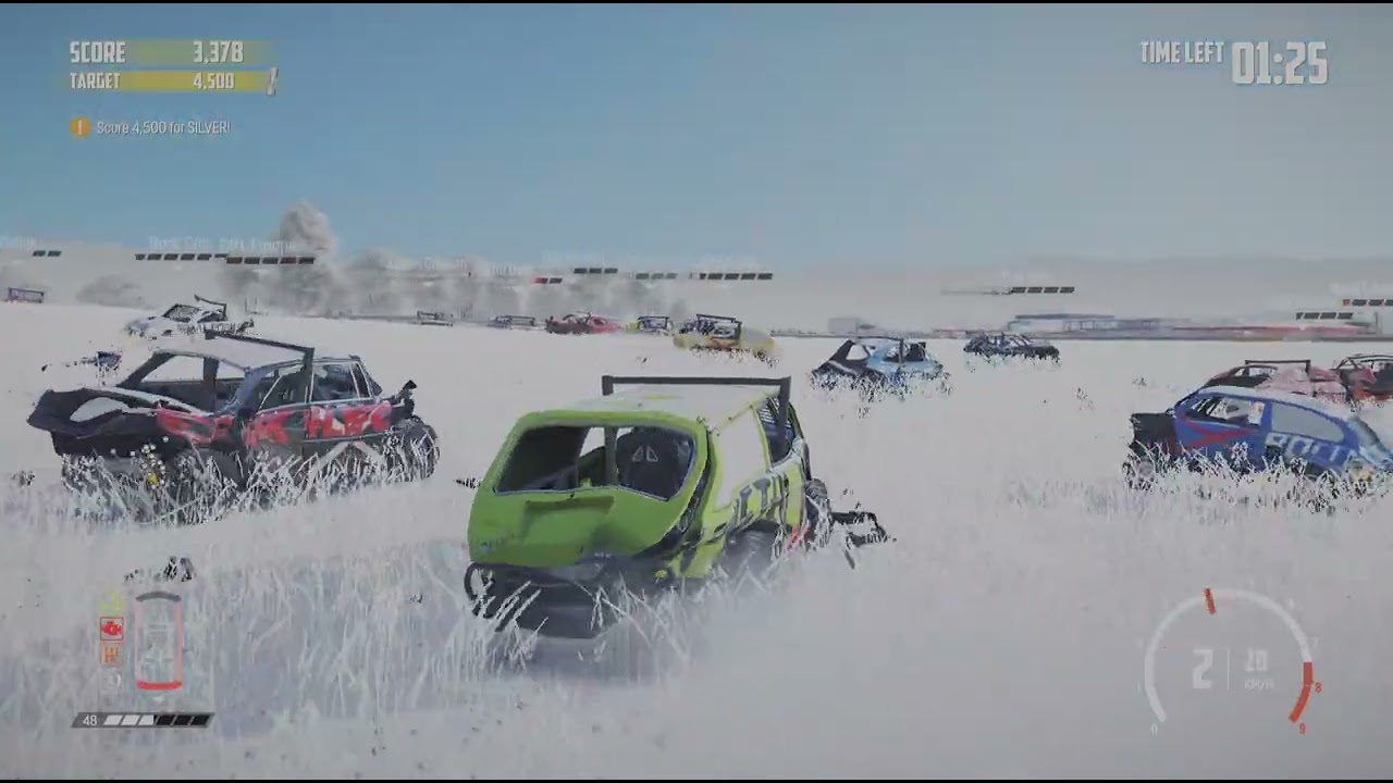 Wreckfest_20260222 glendale snow demolition Derby