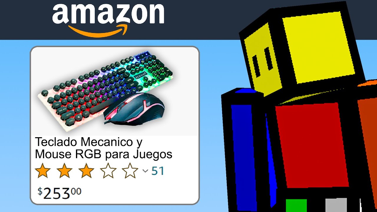 COMPR&Eacute; el KIT GAMER mas BARATO de AMAZON para GRABAR ESTE VIDEO