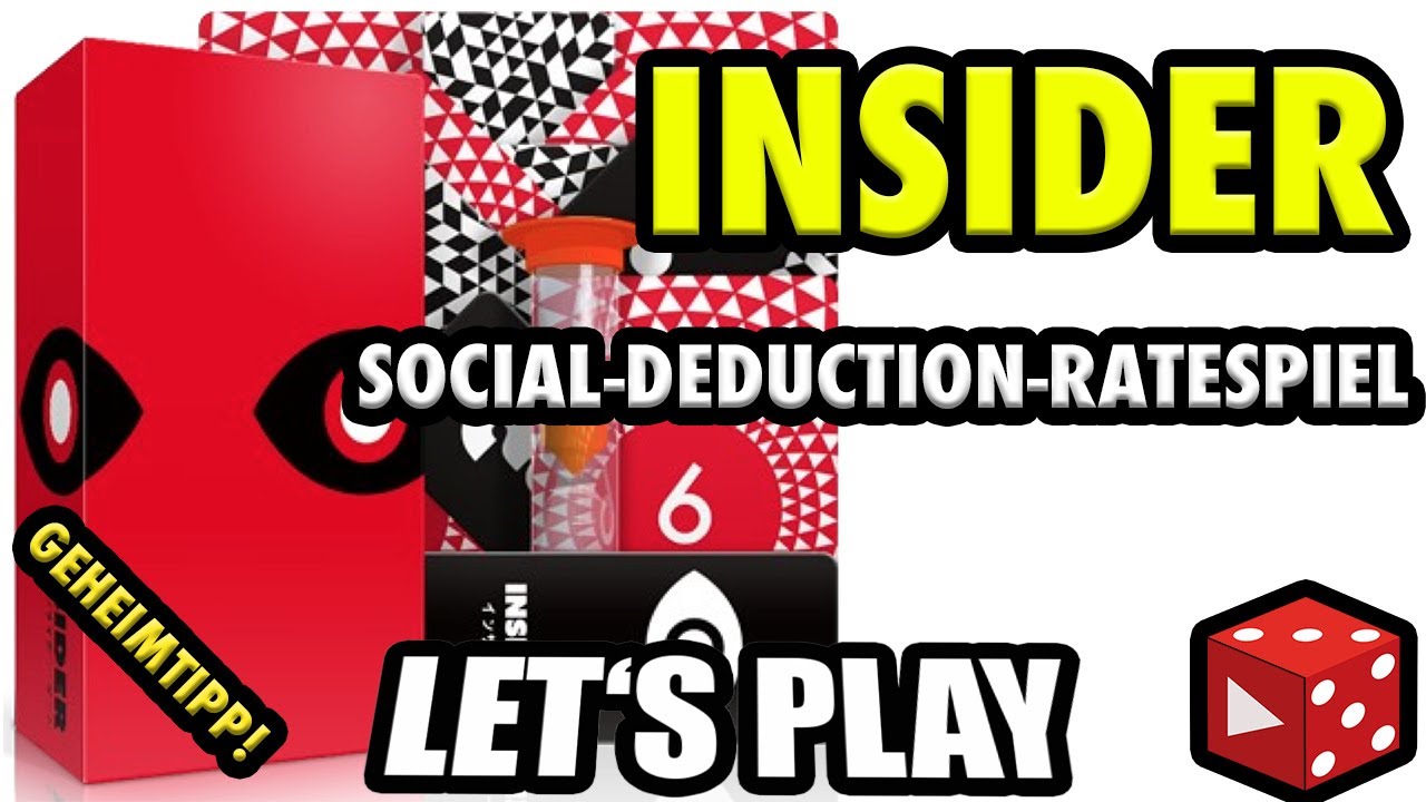 Insider (oink Games) - Brettspielabend Let's Play mit Erklärung - Agent Undercover mal andersrum!