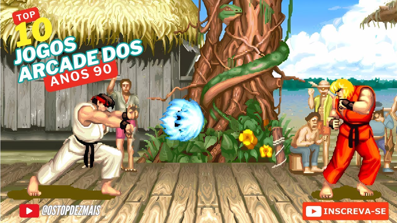 TOP 10 JOGOS FLIPERAMA ANOS 90 - PARTE 1