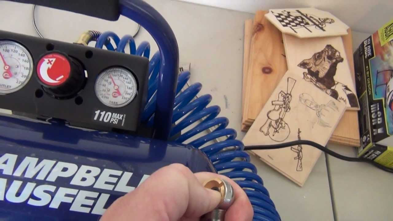 Campbell Hausfeld Air Compressor Kit - Unboxing.