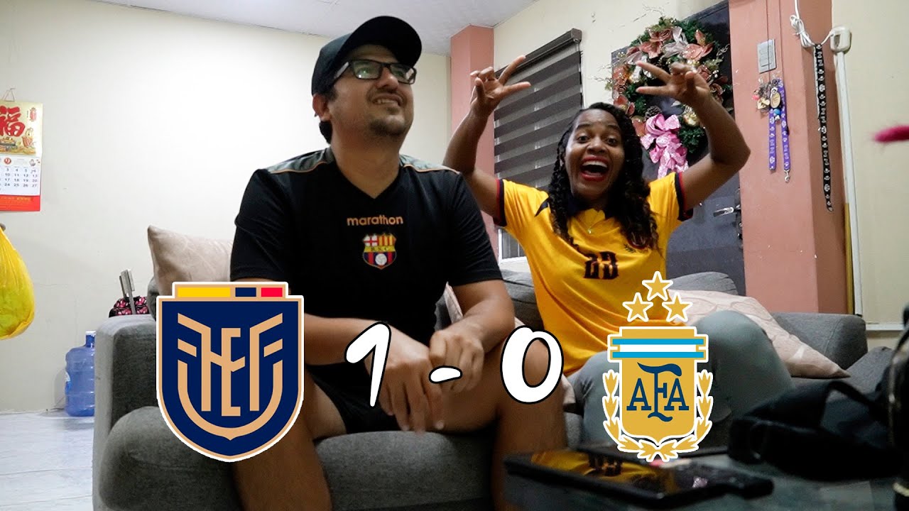 “¡Reaccionando al partidazo Ecuador vs Argentina! ⚽🔥”