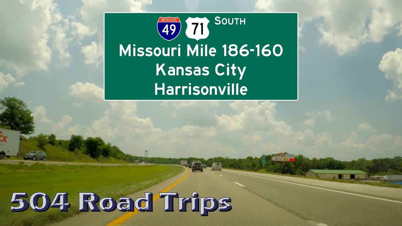 Road Trip #528 - I-49 South - Northern Terminus to Missouri Mile 160