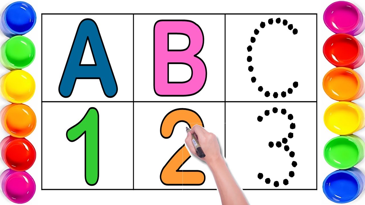 A for airplane ✈️ | B for banana 🍌 | abcd | abcd rhymes | abc song | Alphabet | Numbers 123 | Ginti 