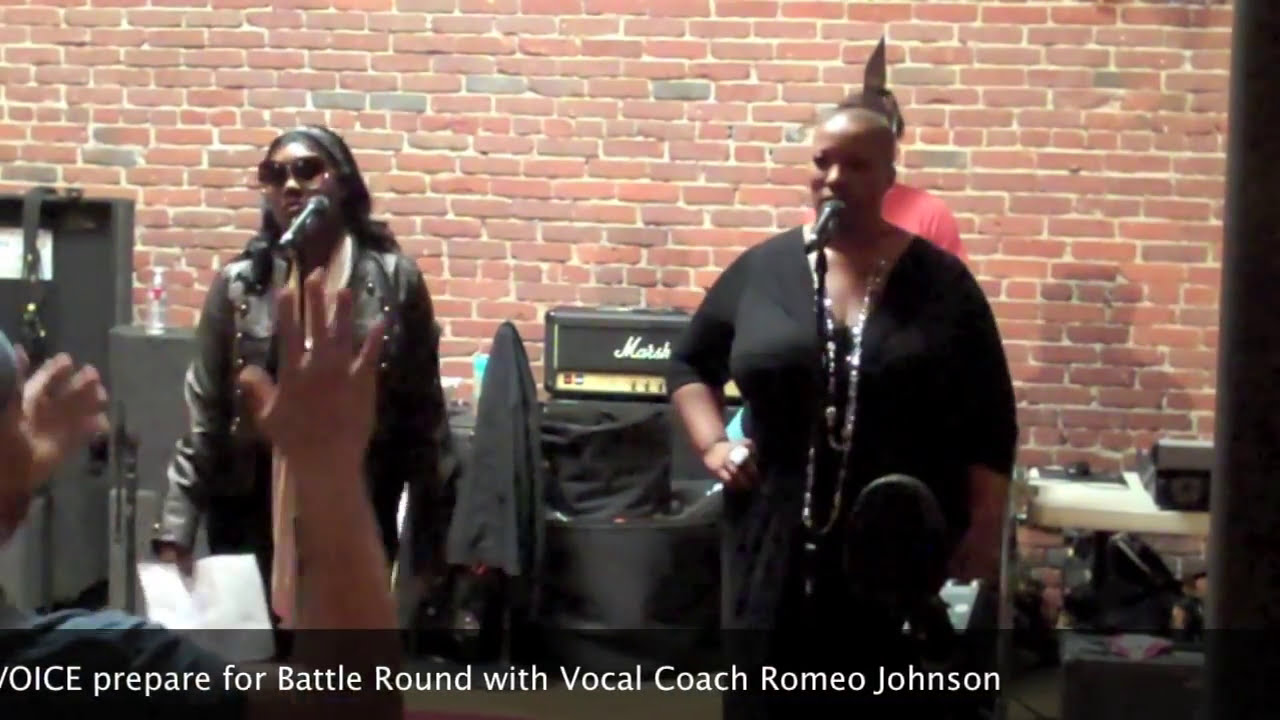 The Voice Battle Rounds Rehearsal Tarralyn vs Frenchie Now on @RomeoJohnsonTV