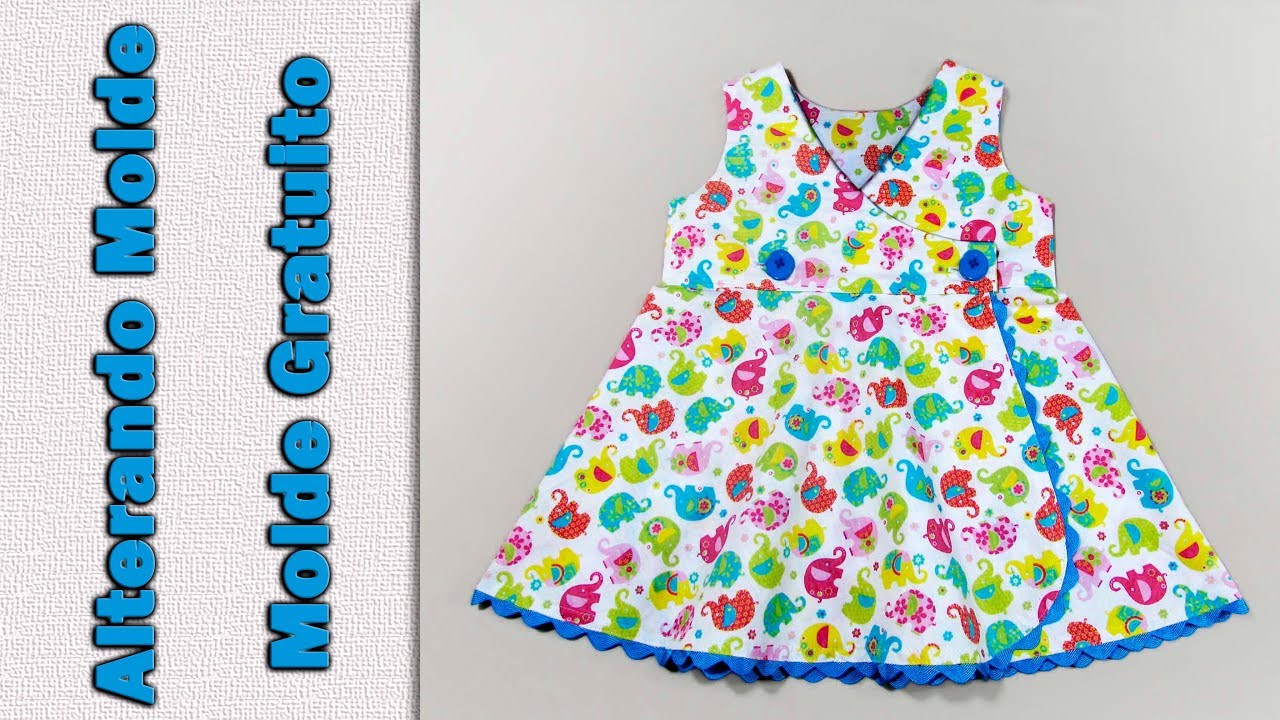 Vestido Elefantinhos II   3 meses a 12 anos